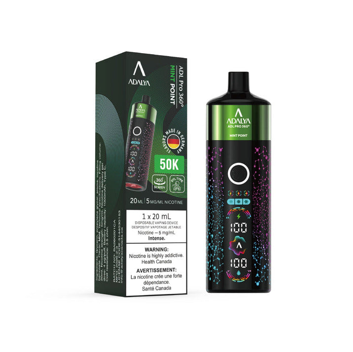 Adalya Pro 360 Disposable Shisha Vape – 50,000 Puffs – 5mg