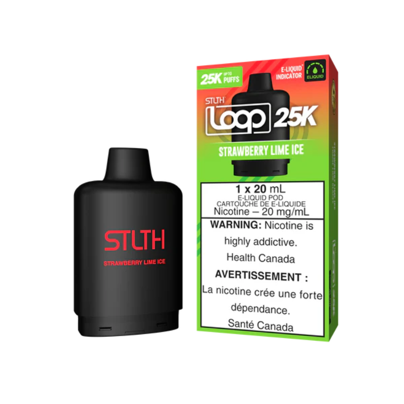STLTH Loop 25K Replacement Vape Pod – 25,000 Puffs – 20mL