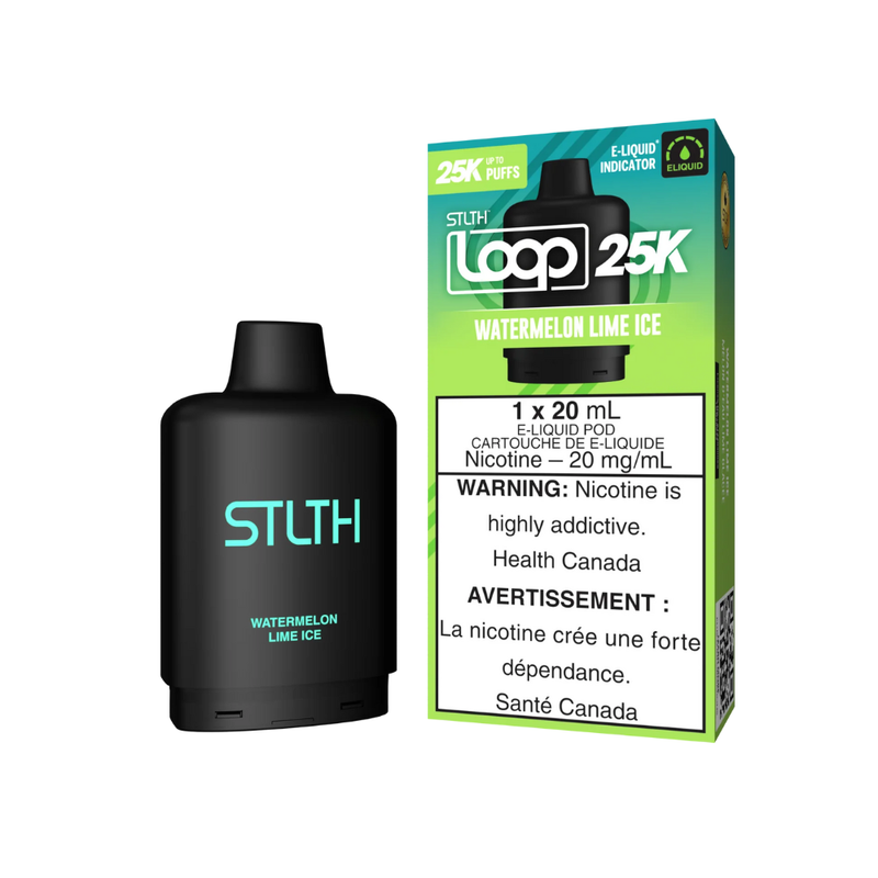 STLTH Loop 25K Replacement Vape Pod – 25,000 Puffs – 20mL