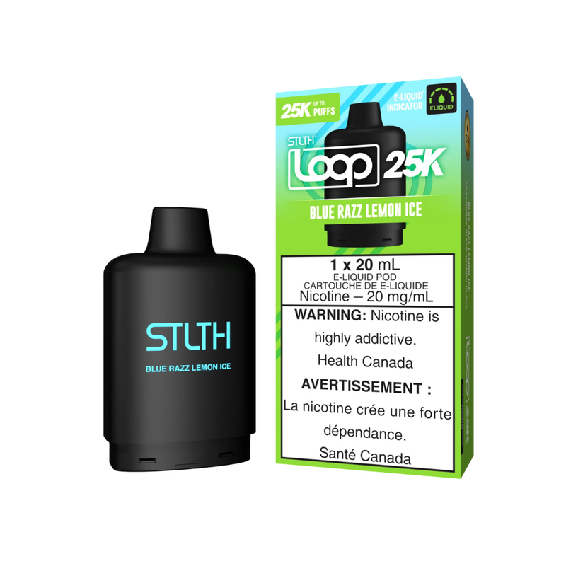 STLTH Loop 25K Replacement Vape Pod – 25,000 Puffs – 20mL