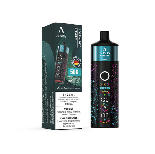 Adalya Pro 360 Disposable Shisha Vape – 50,000 Puffs – 5mg