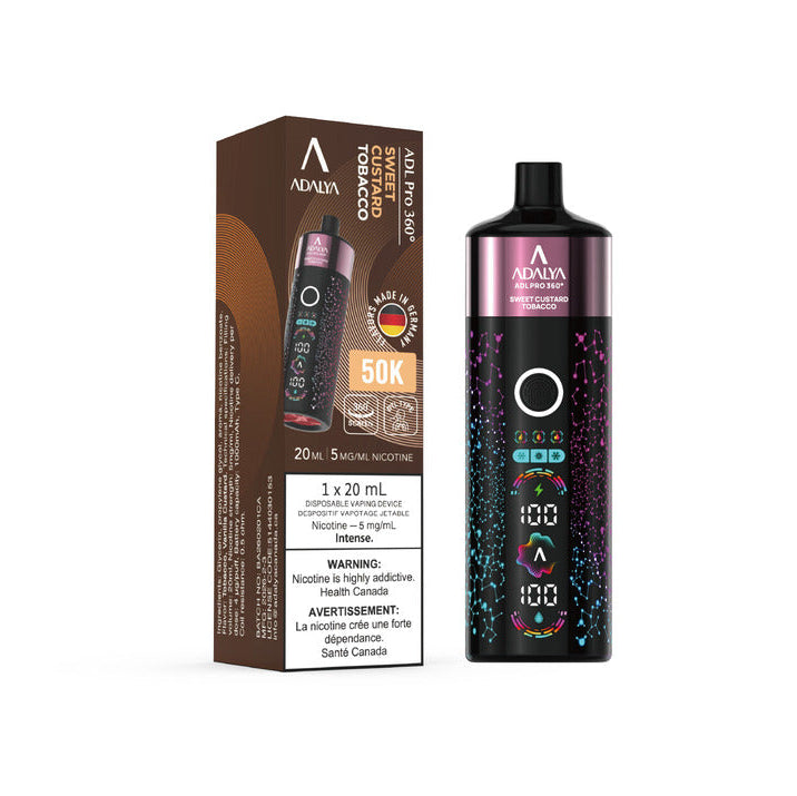 Adalya Pro 360 Disposable Shisha Vape – 50,000 Puffs – 5mg