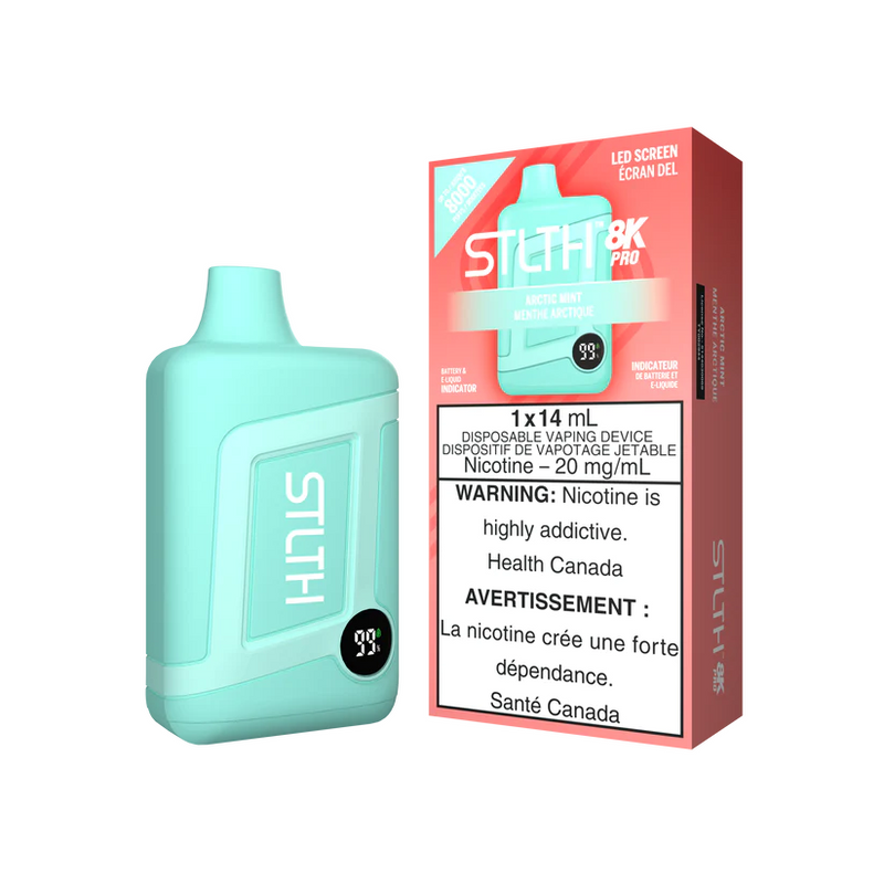 STLTH 8K Pro Disposable Vape – 8,000 Puffs – 14mL