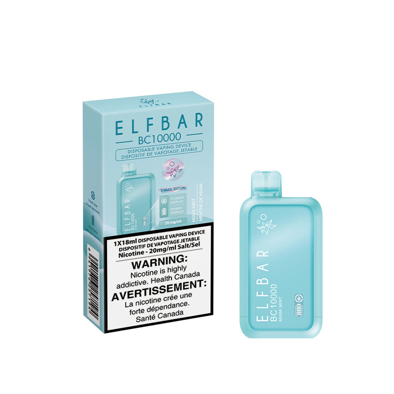 Elf Bar BC10K Disposable Vape – 10,000 Puffs – 18mL