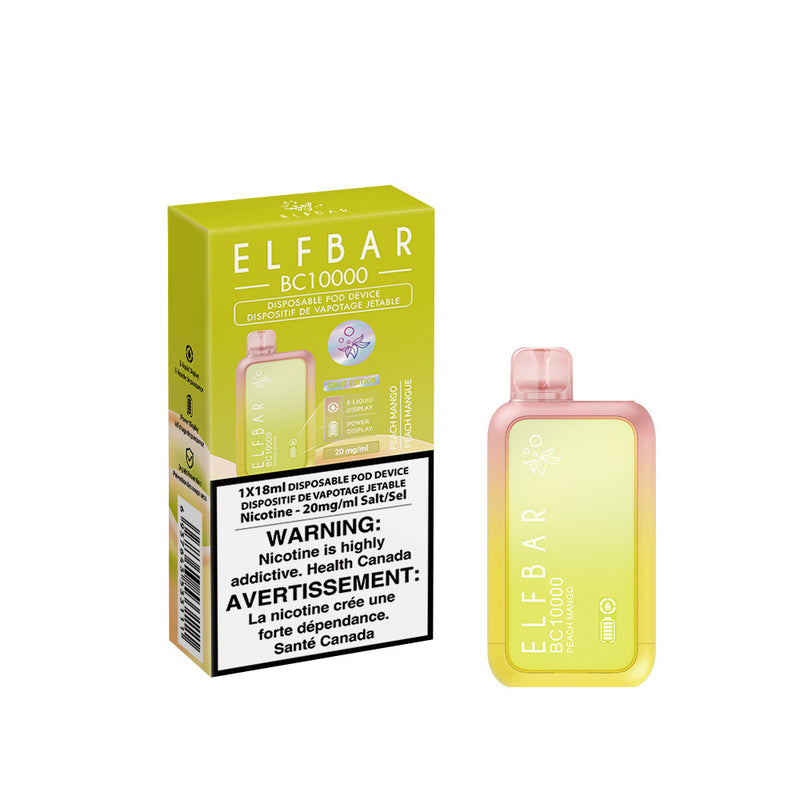 Elf Bar BC10K Disposable Vape – 10,000 Puffs – 18mL