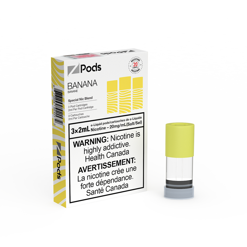 Z Pods Pre-Filled Vape Pods – 5 Pack (2mL Each)