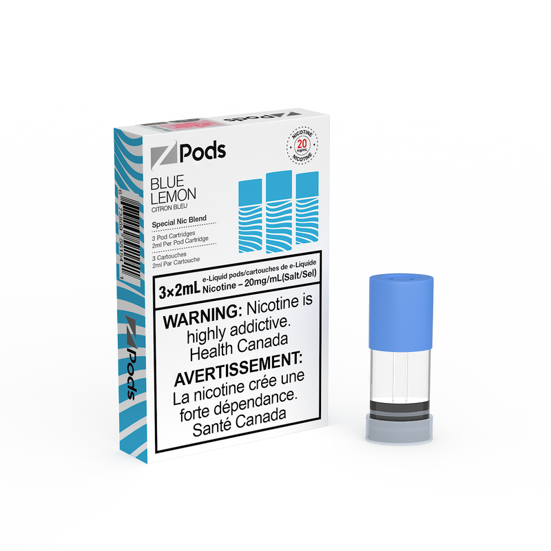 Z Pods Pre-Filled Vape Pods – 5 Pack (2mL Each)