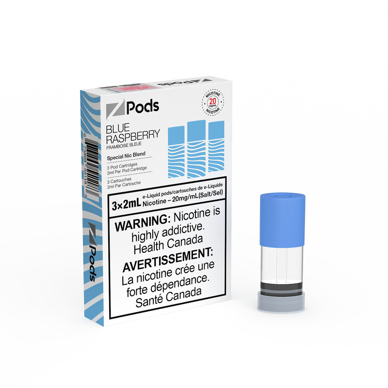 Z Pods Pre-Filled Vape Pods – 5 Pack (2mL Each)