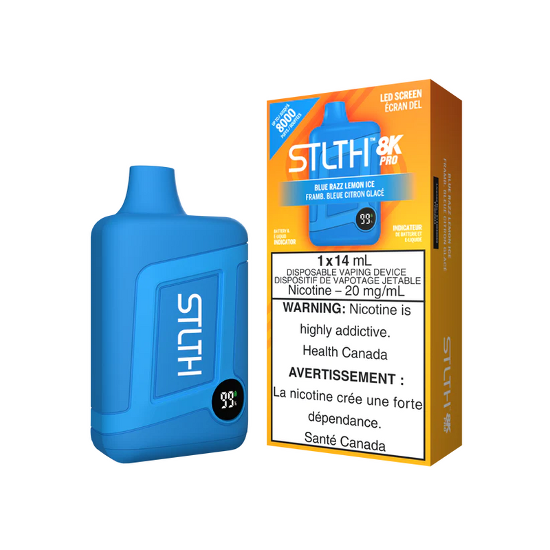 STLTH 8K Pro Disposable Vape – 8,000 Puffs – 14mL