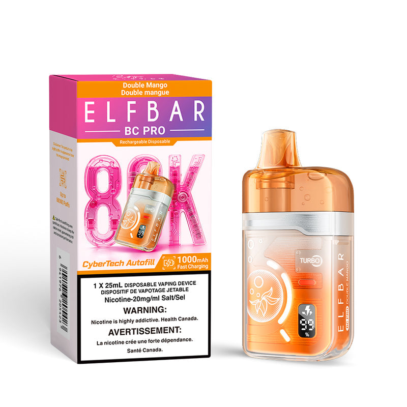 Elf Bar BC Pro 80K Disposable Vape – 80,000 Puffs – 25mL