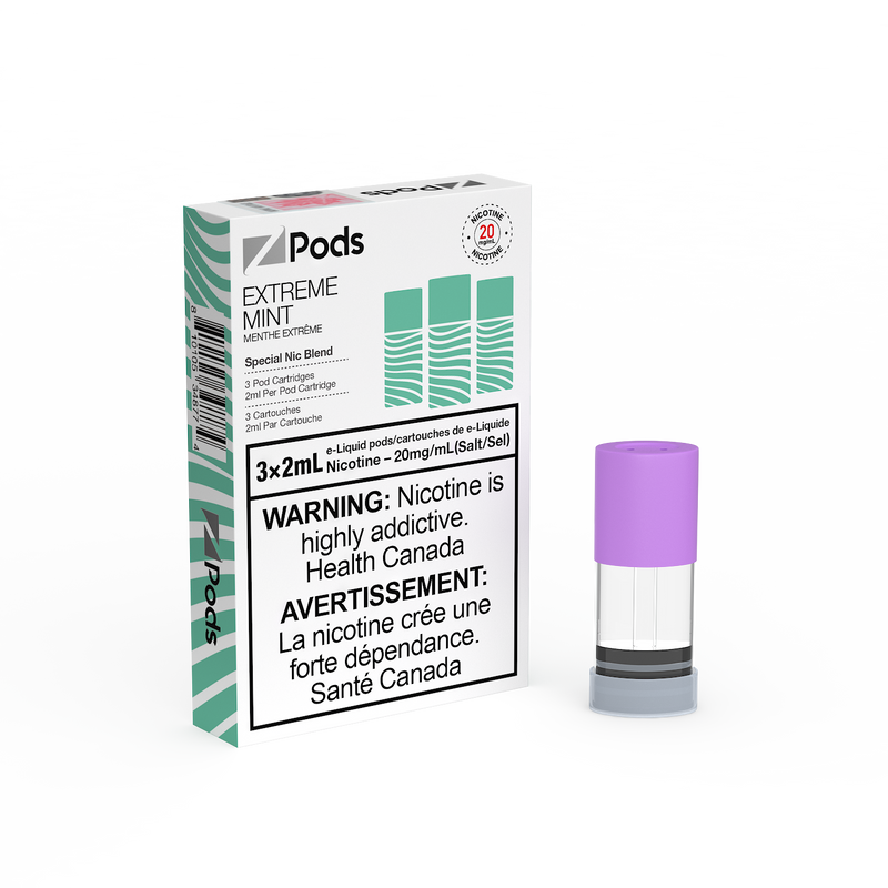 Z Pods Pre-Filled Vape Pods – 5 Pack (2mL Each)