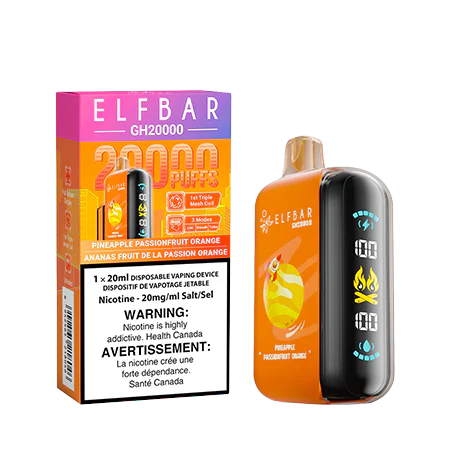 Elf Bar GH20K Disposable Vape – 20,000 Puffs – 20mL
