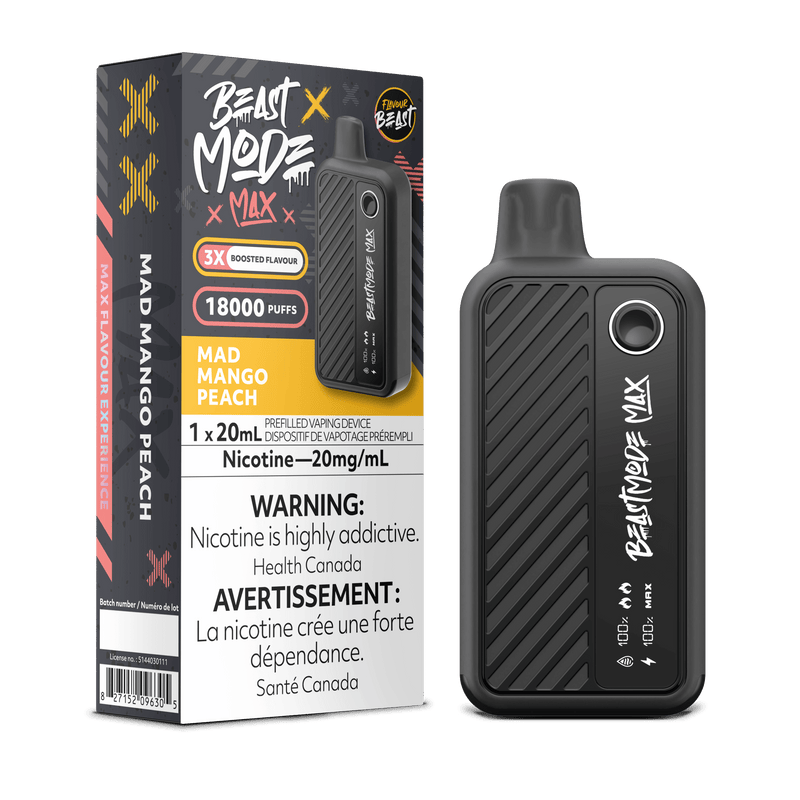 Flavour Beast Beast Mode Max Disposable Vape – 18,000 Puffs – 20mL