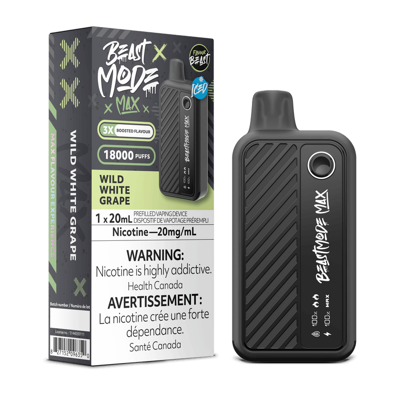 Flavour Beast Beast Mode Max Disposable Vape – 18,000 Puffs – 20mL