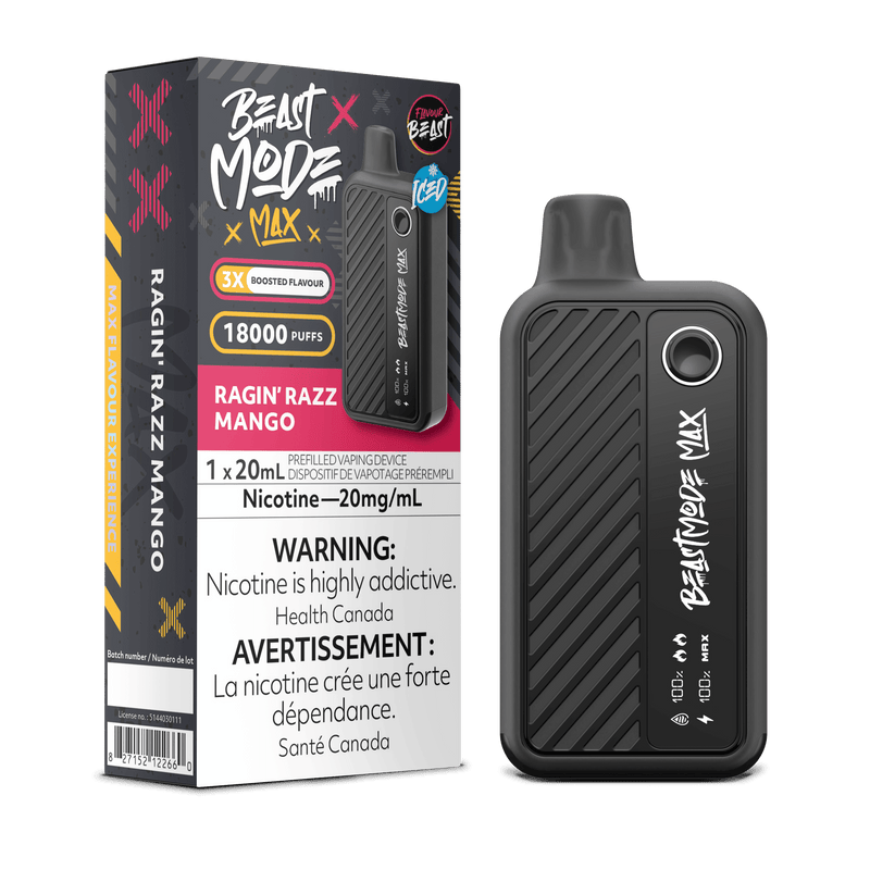 Flavour Beast Beast Mode Max Disposable Vape – 18,000 Puffs – 20mL