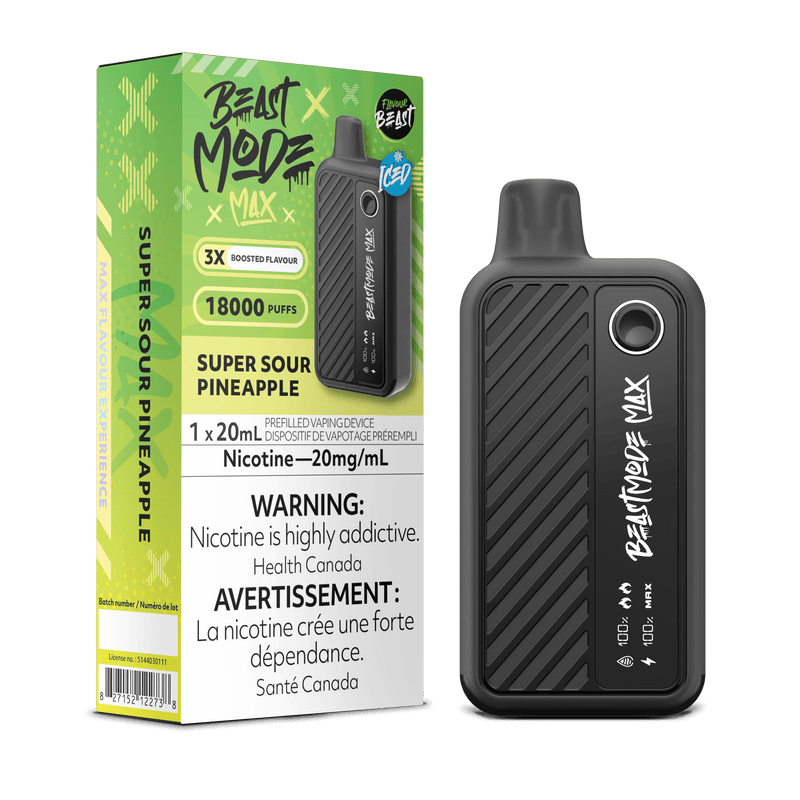Flavour Beast Beast Mode Max 3 Disposable Vape – 60,000 Puffs – 20mL