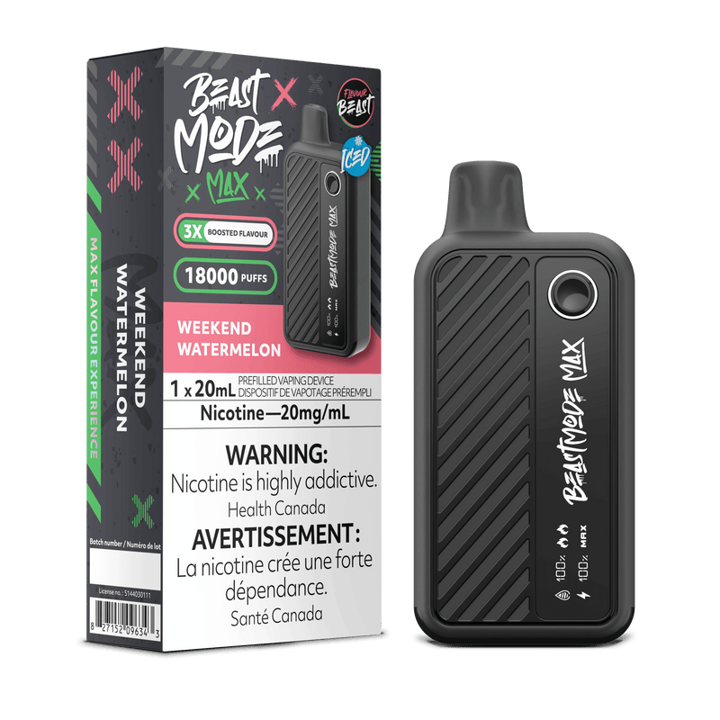 Flavour Beast Beast Mode Max Disposable Vape – 18,000 Puffs – 20mL