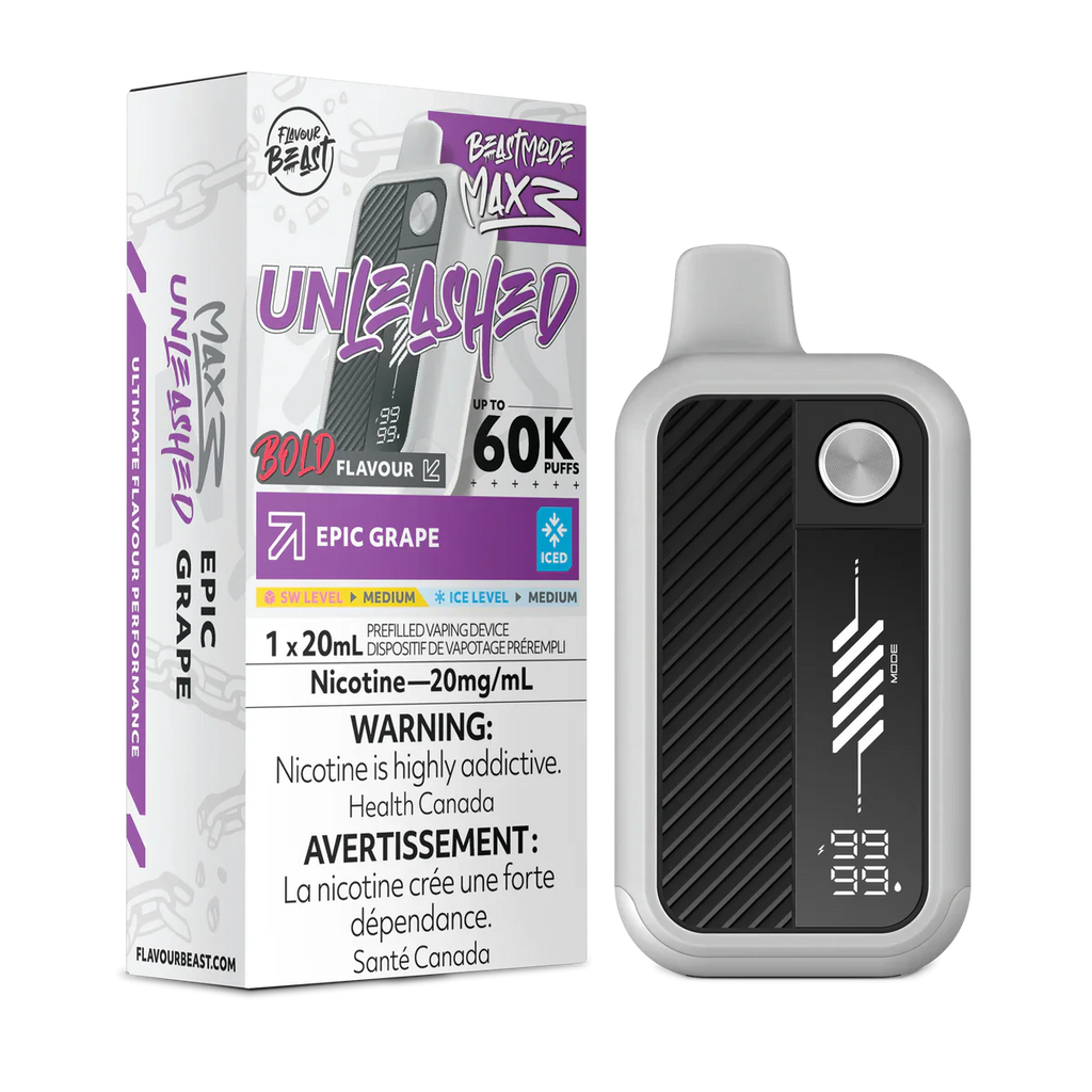 Flavour Beast Mode Max 3 Disposable Vape - 60k Puffs - 20mg - 20ml