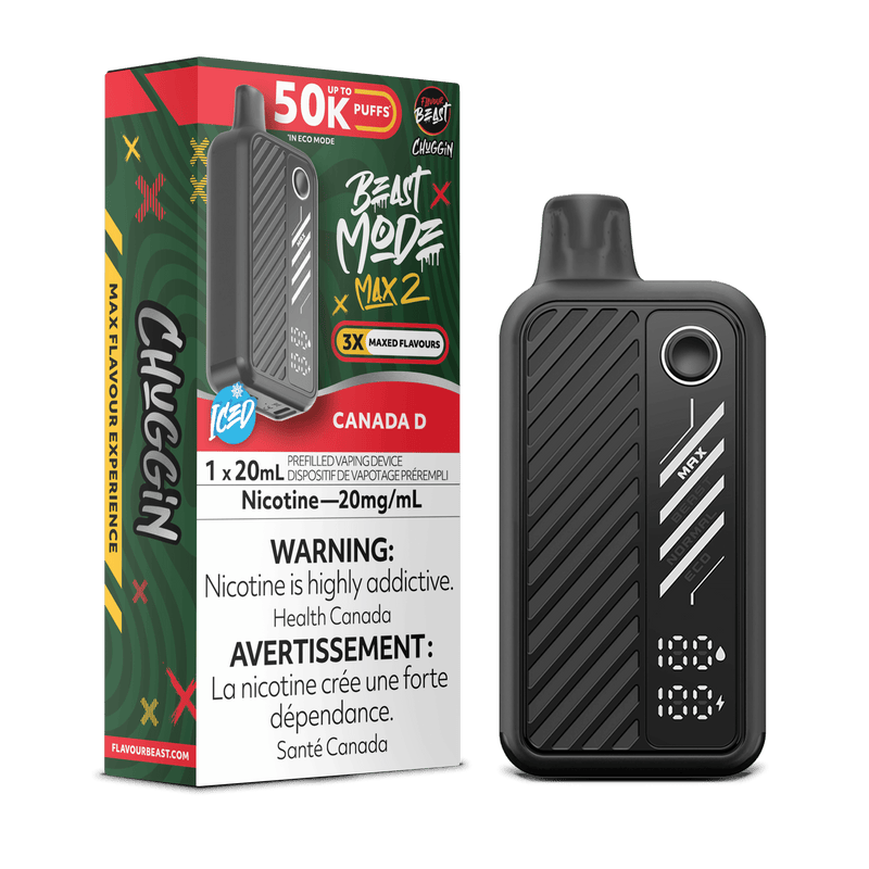 Flavour Beast Beast Mode Max 3 Disposable Vape – 60,000 Puffs – 20mL