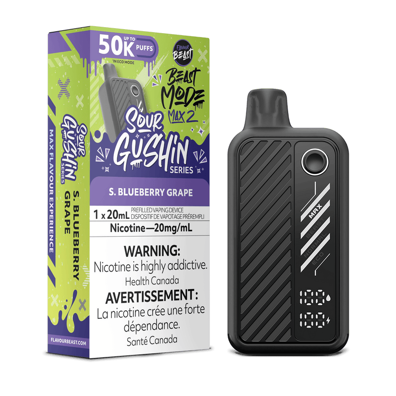 Flavour Beast Beast Mode Max 3 Disposable Vape – 60,000 Puffs – 20mL