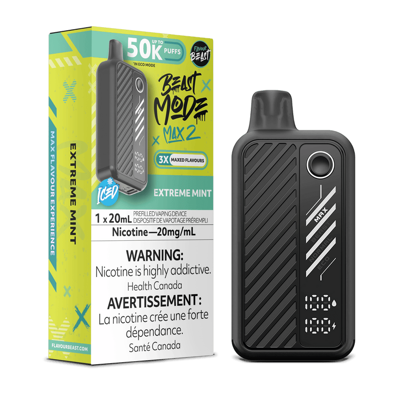 Flavour Beast Beast Mode Max 3 Disposable Vape – 60,000 Puffs – 20mL