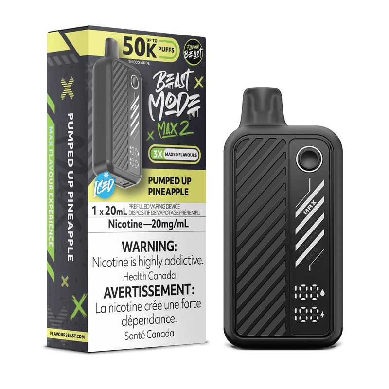 Flavour Beast Beast Mode Max 3 Disposable Vape – 60,000 Puffs – 20mL