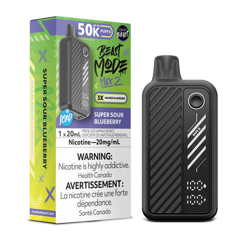 Flavour Beast Beast Mode Max 3 Disposable Vape – 60,000 Puffs – 20mL