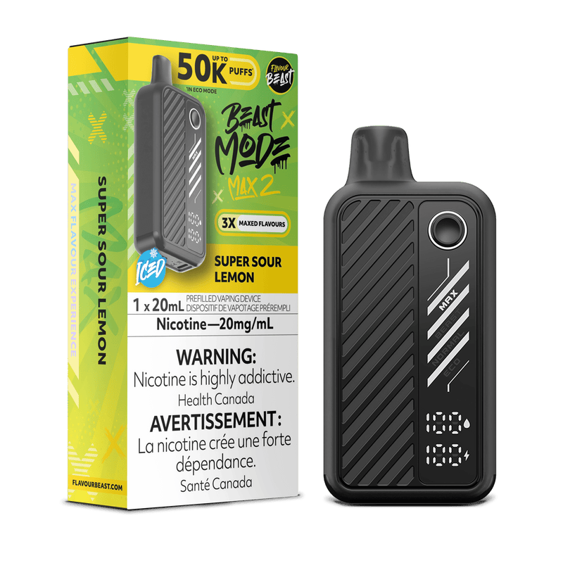 Flavour Beast Beast Mode Max 3 Disposable Vape – 60,000 Puffs – 20mL