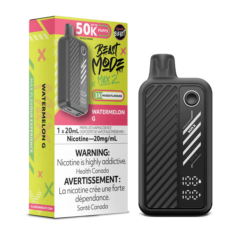 Flavour Beast Beast Mode Max 3 Disposable Vape – 60,000 Puffs – 20mL