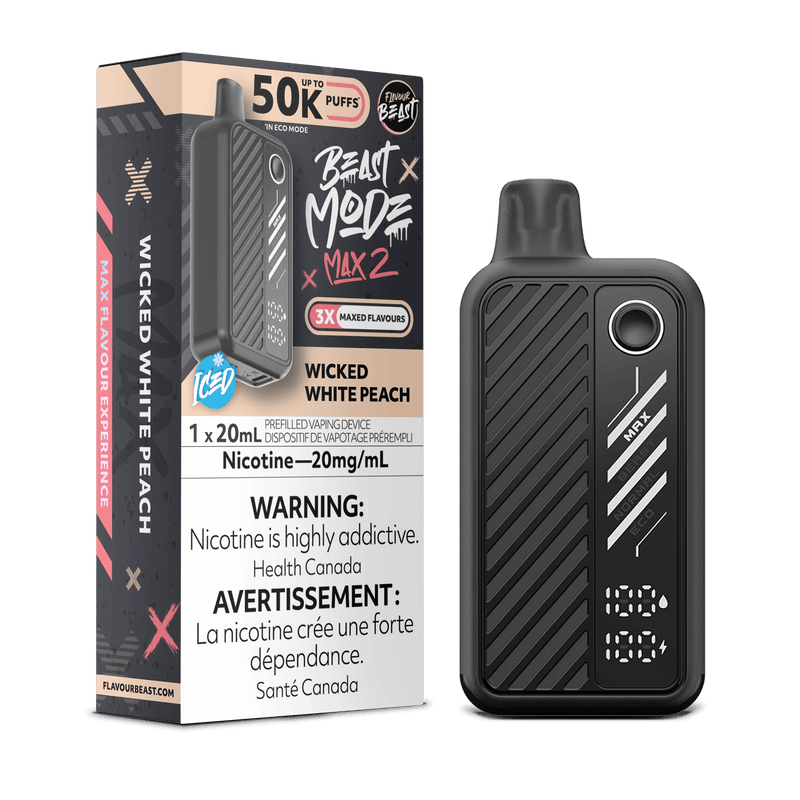 Flavour Beast Beast Mode Max 3 Disposable Vape – 60,000 Puffs – 20mL