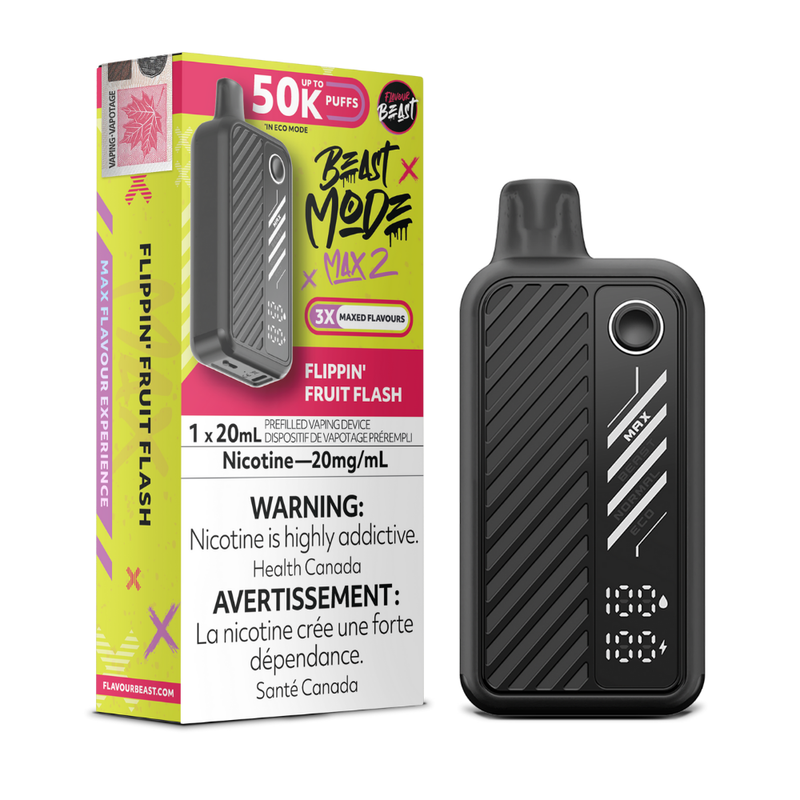Flavour Beast Beast Mode Max 3 Disposable Vape – 60,000 Puffs – 20mL
