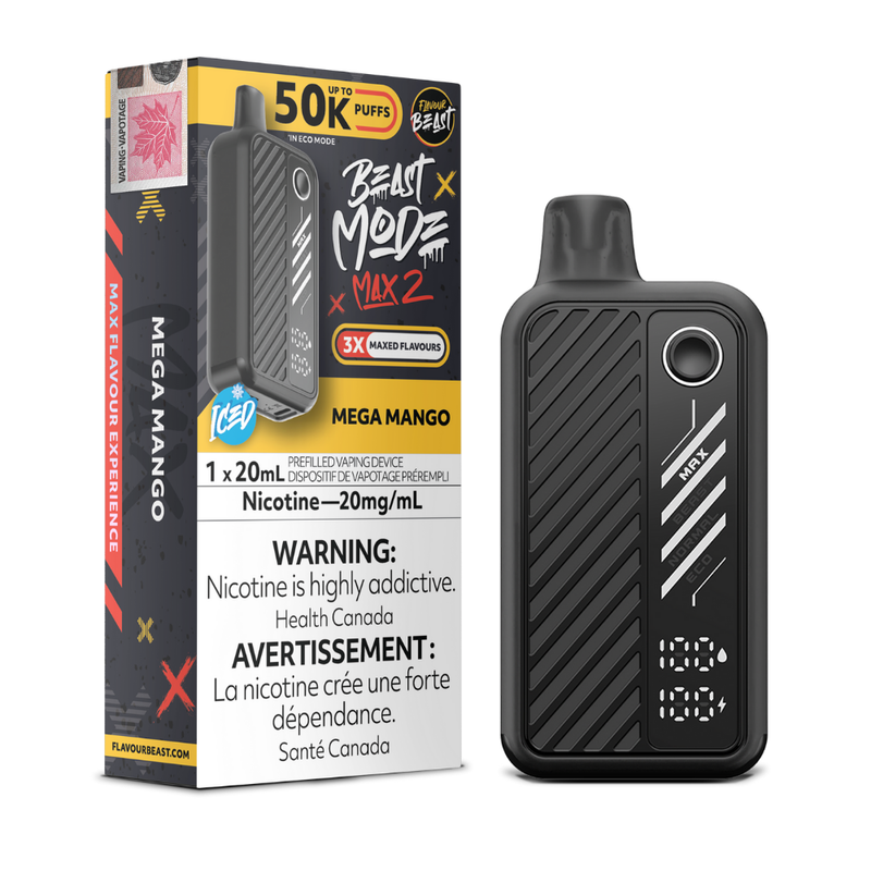 Flavour Beast Beast Mode Max 3 Disposable Vape – 60,000 Puffs – 20mL