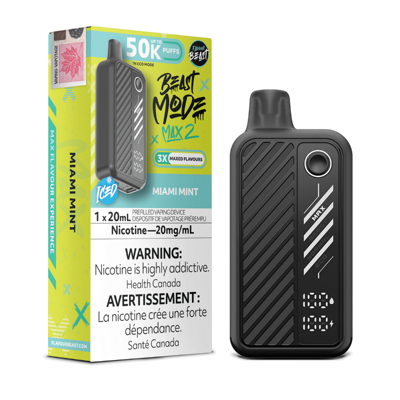 Flavour Beast Beast Mode Max 3 Disposable Vape – 60,000 Puffs – 20mL
