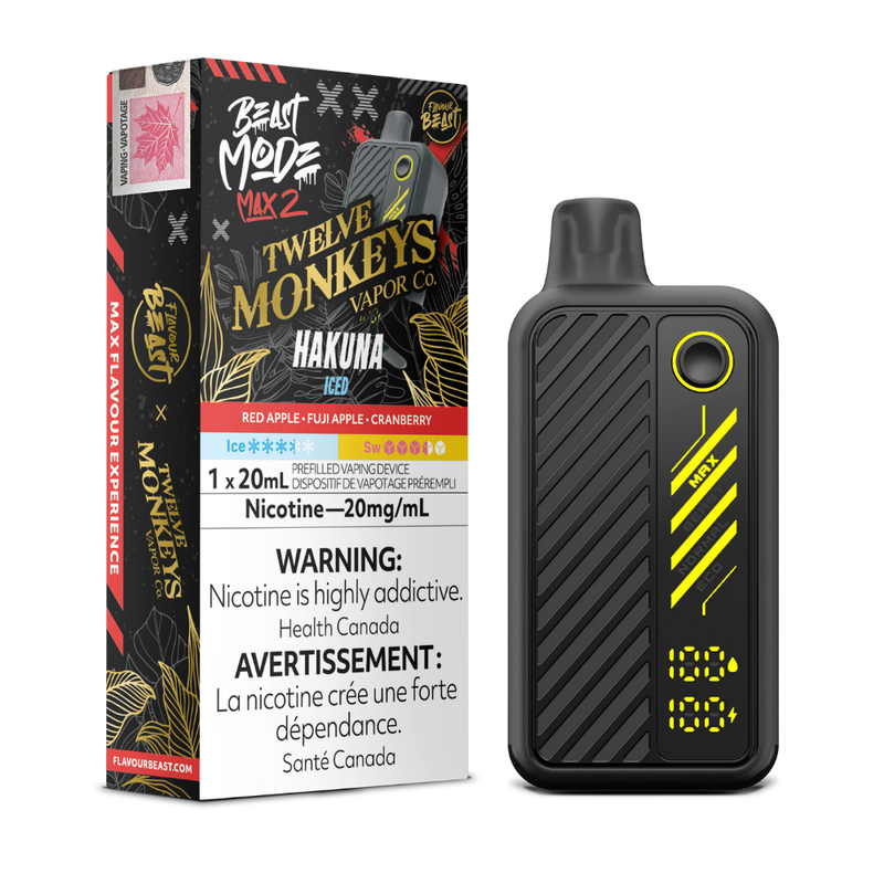 Flavour Beast Beast Mode Max 3 Disposable Vape – 60,000 Puffs – 20mL