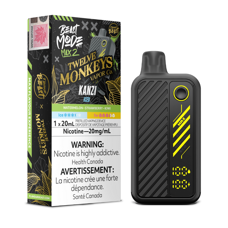 Flavour Beast Beast Mode Max 3 Disposable Vape – 60,000 Puffs – 20mL