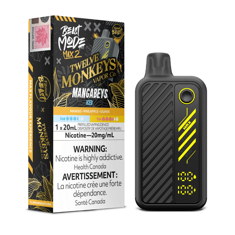 Flavour Beast Beast Mode Max 3 Disposable Vape – 60,000 Puffs – 20mL