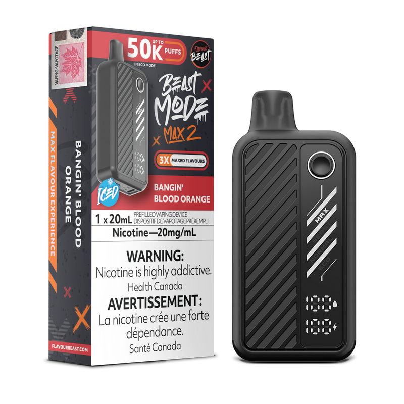 Flavour Beast Beast Mode Max 3 Disposable Vape – 60,000 Puffs – 20mL