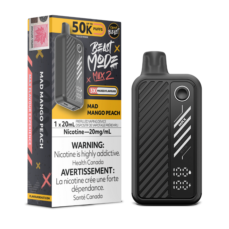 Flavour Beast Beast Mode Max 3 Disposable Vape – 60,000 Puffs – 20mL