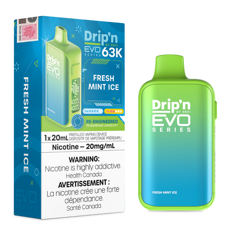 Drip’n by Envi EVO Disposable Vape - 63K Puffs - 20mg - 20mL