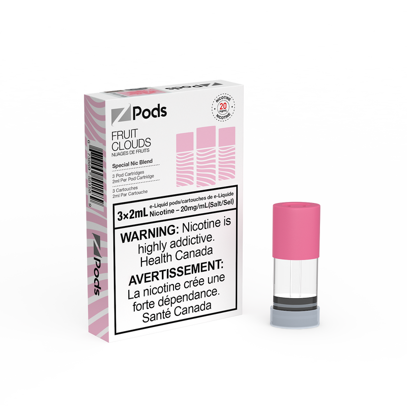 Z Pods Pre-Filled Vape Pods – 5 Pack (2mL Each)