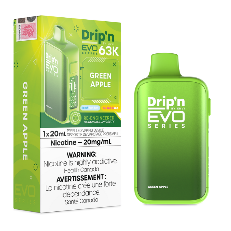 Drip’n by Envi EVO Disposable Vape - 63K Puffs - 20mg - 20mL