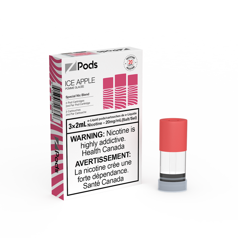 Z Pods Pre-Filled Vape Pods – 5 Pack (2mL Each)