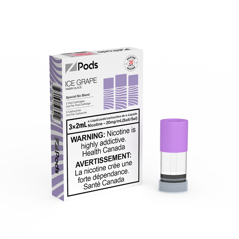 Z Pods Pre-Filled Vape Pods – 5 Pack (2mL Each)