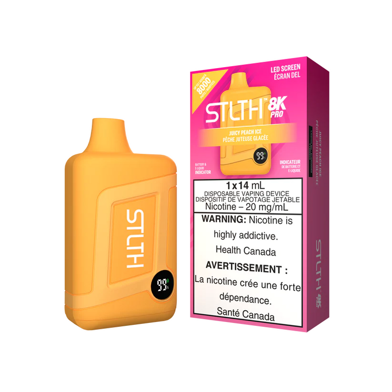 STLTH 8K Pro Disposable Vape – 8,000 Puffs – 14mL