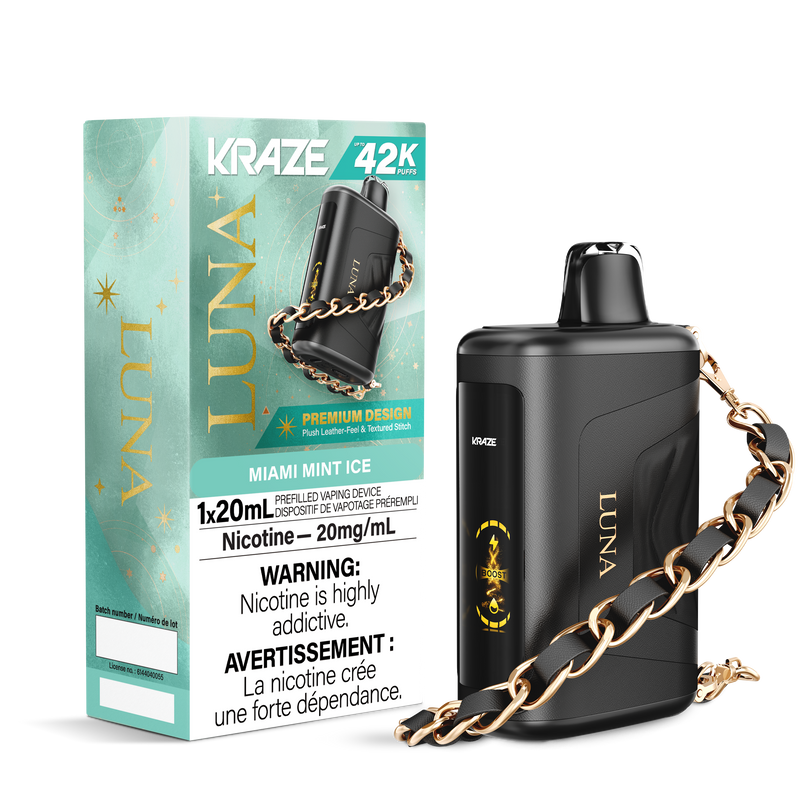 Kraze Luna Disposable Vape - 42K Puffs - 20mL