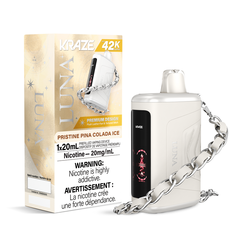 Kraze Luna Disposable Vape - 42K Puffs - 20mL
