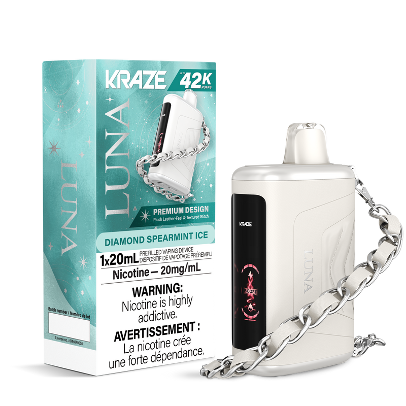 Kraze Luna Disposable Vape - 42K Puffs - 20mL
