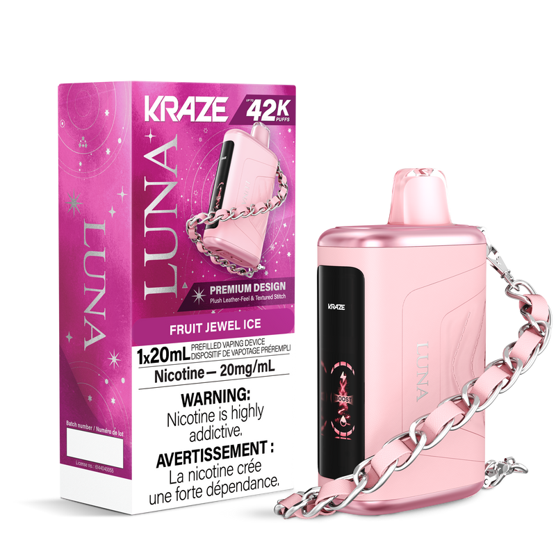 Kraze Luna Disposable Vape - 42K Puffs - 20mL