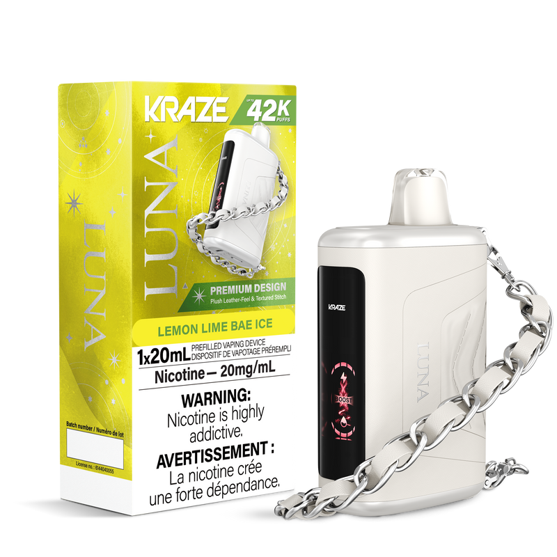 Kraze Luna Disposable Vape - 42K Puffs - 20mL