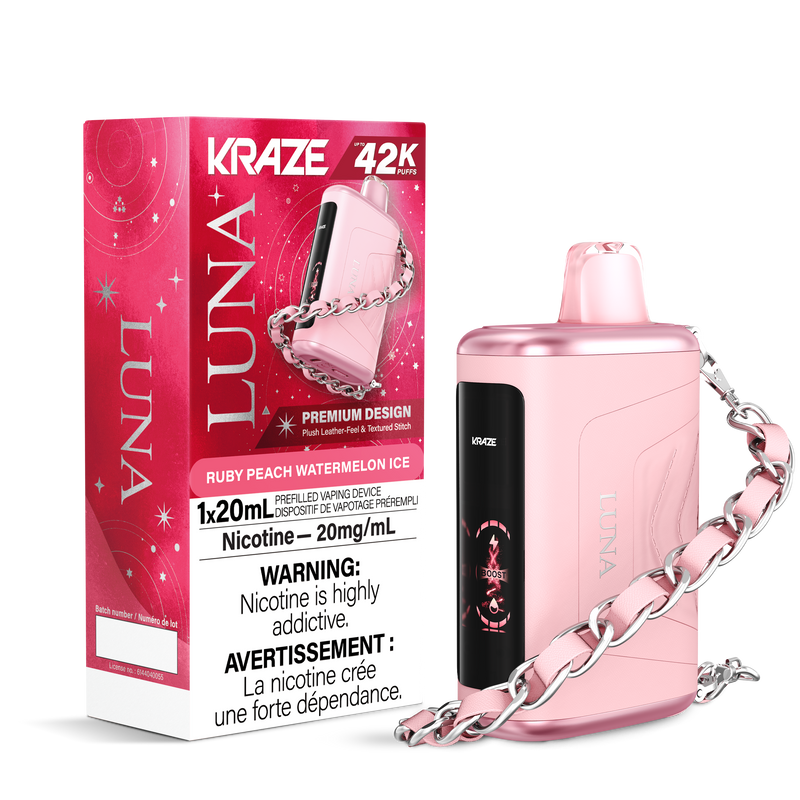 Kraze Luna Disposable Vape - 42K Puffs - 20mL